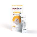 Foto do produto Antipulgas e Carrapatos MSD Bravecto Transdermal para Cães de 2 a 4,5kg (112,5mg) no pet shop online da Tudo de Bicho