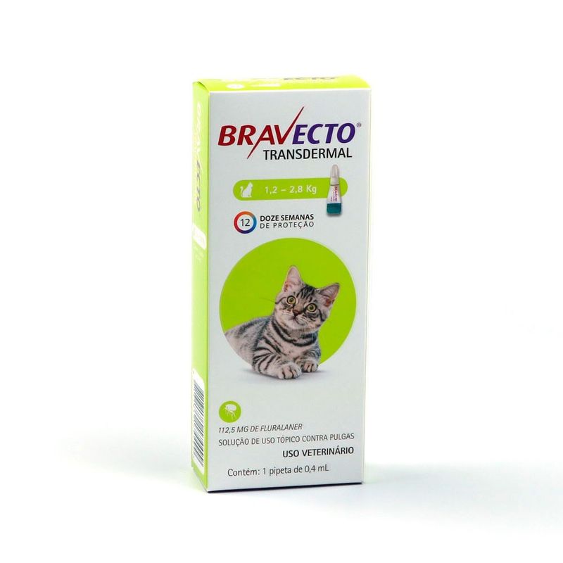 Bravecto Transdermal Cães Antipulgas e Carrapatos - Tudo de Bicho