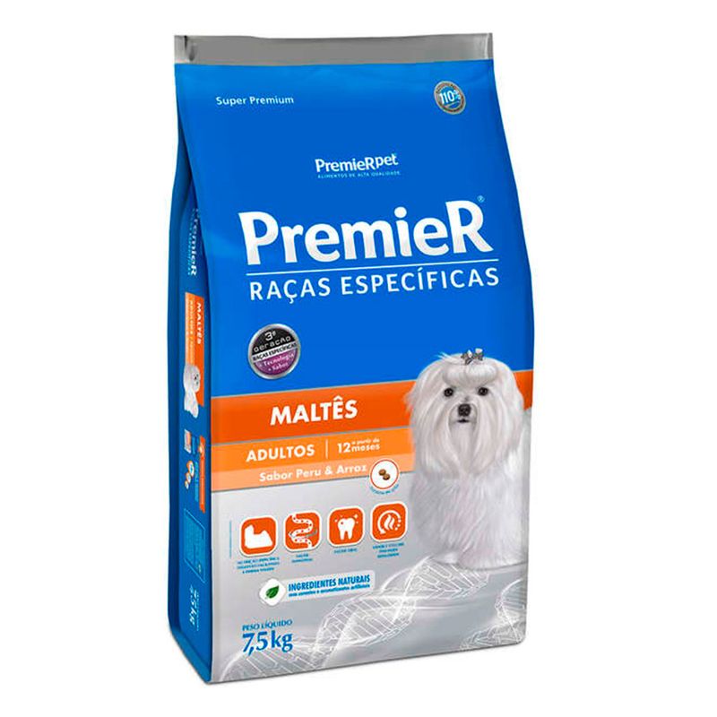 Foto-do-produto-Racao-Premier-Racas-Especificas-Maltes-Caes-Adultos-Peru-E-Arroz-75kg-no-pet-shop-online-da-Tudo-de-Bicho