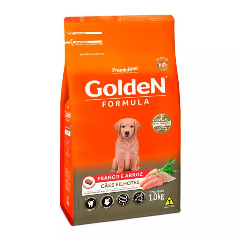 Foto-do-produto-Racao-Premier-Golden-Formula-Caes-Filhotes-de-Porte-Medio-e-Grande-Frango-e-Arroz-1kg-no-pet-shop-online-da-Tudo-de-Bicho