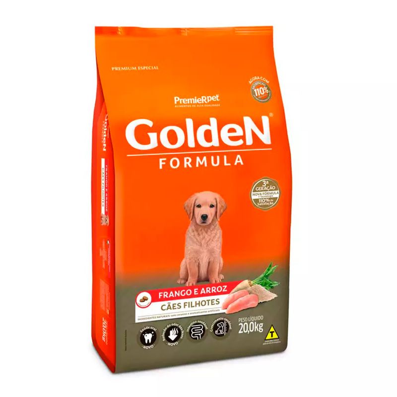 Foto-do-produto-Racao-Premier-Golden-Formula-Caes-Filhotes-de-Porte-Medio-e-Grande-Frango-e-Arroz-20kg-no-pet-shop-online-da-Tudo-de-Bicho