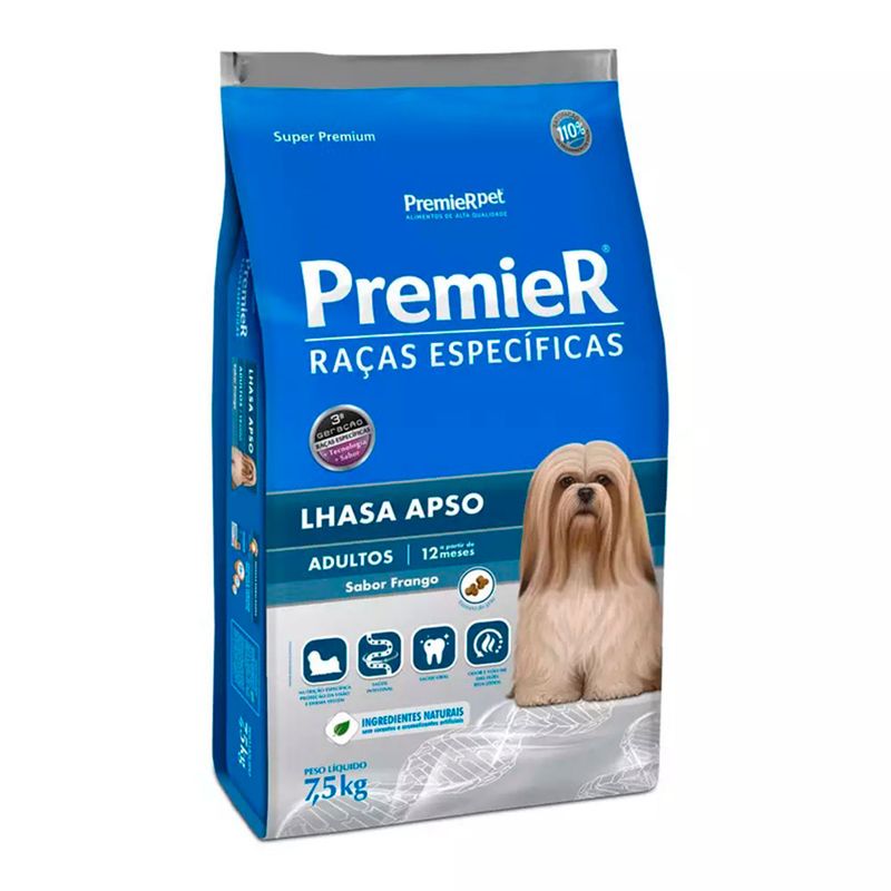 Foto-do-produto-Racao-Premier-Racas-Especificas-Lhasa-Apso-Caes-Adultos-Frango-75kg-no-petshop-online-da-Tudo-de-Bicho