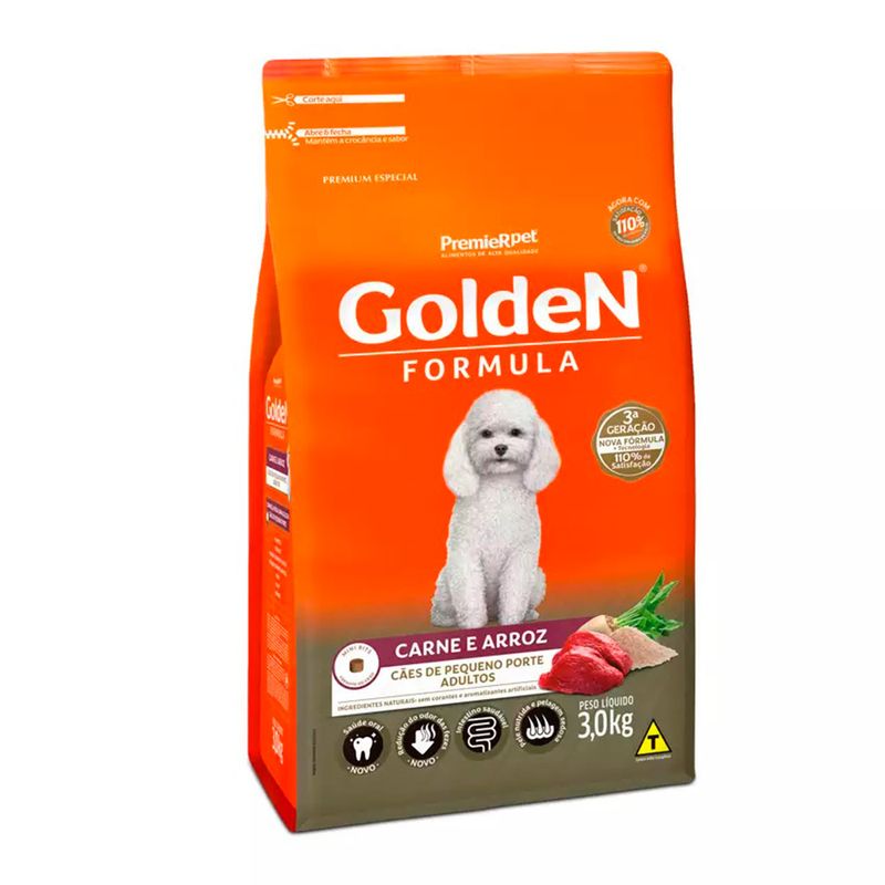 Foto-do-produto-Racao-Premier-Golden-Formula-Mini-Bits-para-Caes-Adultos-Carne-e-Arroz-3kg-no-petshop-online-da-Tudo-de-Bicho