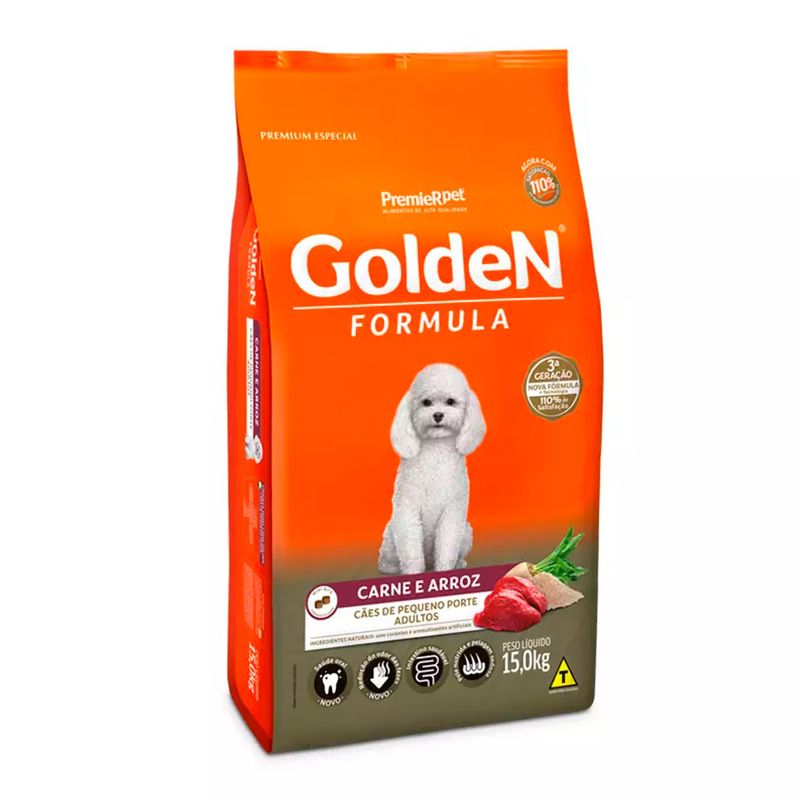 Foto-do-produto-Racao-Premier-Golden-Formula-Mini-Bits-para-Caes-Adultos-Carne-e-Arroz-15kg-no-petshop-online-da-Tudo-de-Bicho