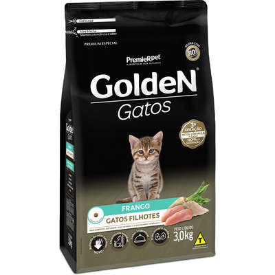 Foto-do-produto-Racao-Premier-Golden-para-Gatos-Filhotes-Frango-3kg-no-petshop-online-da-Tudo-de-Bicho