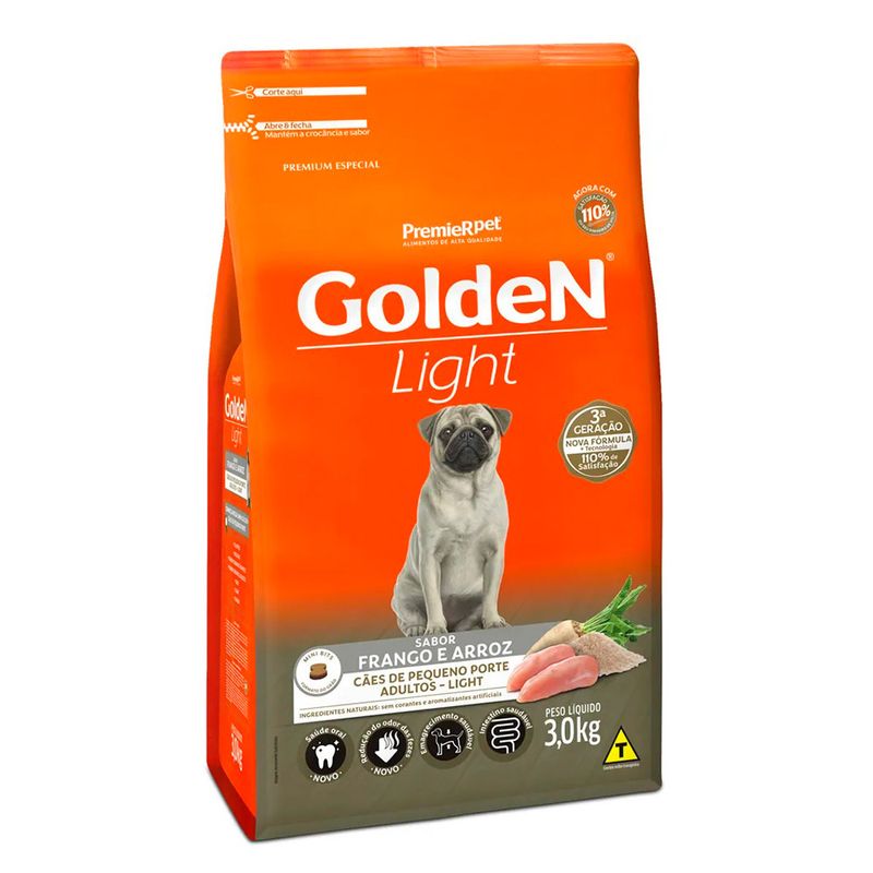 Foto-do-produto-Racao-Premier-Golden-Formula-Mini-Bits-Light-Caes-Adultos-Frango-e-Arroz-3kg-no-petshop-online-da-Tudo-de-Bicho
