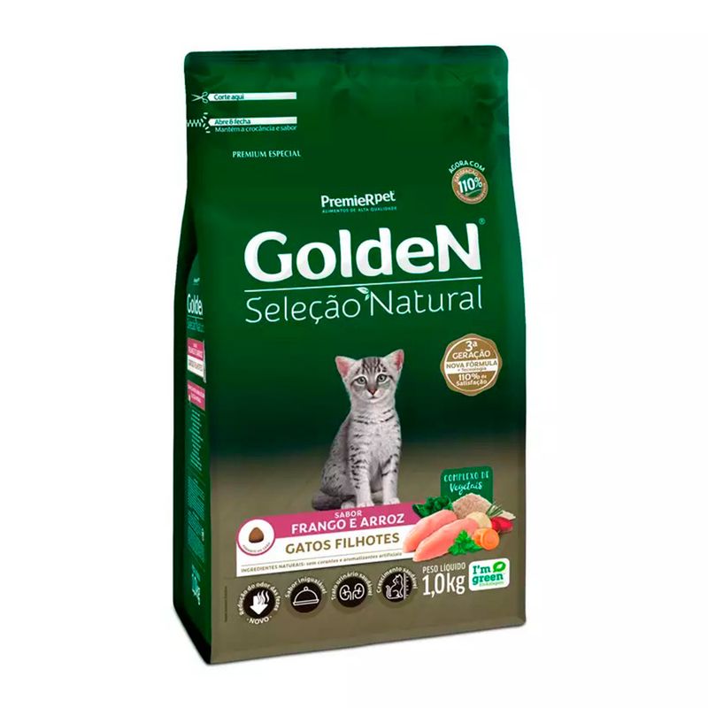 Foto-do-produto-Racao-Premier-Golden-Selecao-Natural-para-Gatos-Filhotes-Frango-e-Arroz-1kg-no-petshop-online-da-Tudo-de-Bicho