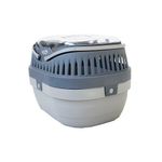 Foto-do-produto-Caixa-De-Transporte-Mini-Gulliver-Para-Hamster-Cinza-Pequena-Chalesco-no-petshop-online-da-Tudo-de-Bicho