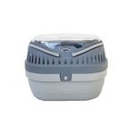 Foto-do-produto-Caixa-De-Transporte-Mini-Gulliver-Para-Hamster-Cinza-Pequena-Chalesco-no-petshop-online-da-Tudo-de-Bicho