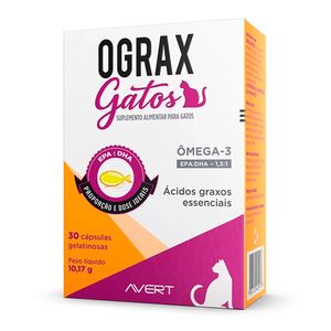 Suplemento Alimentar Avert Ograx para Gatos