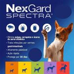 Foto-do-produto-Antipulgas-e-Carrapatos-Nexgard-Spectra-com-3-Tabletes-para-Caes-de-76-a-15kg-no-pet-shop-online-da-Tudo-de-Bicho