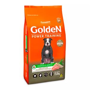 Ração Premier Golden Power Training Cães Adultos Frango e Arroz