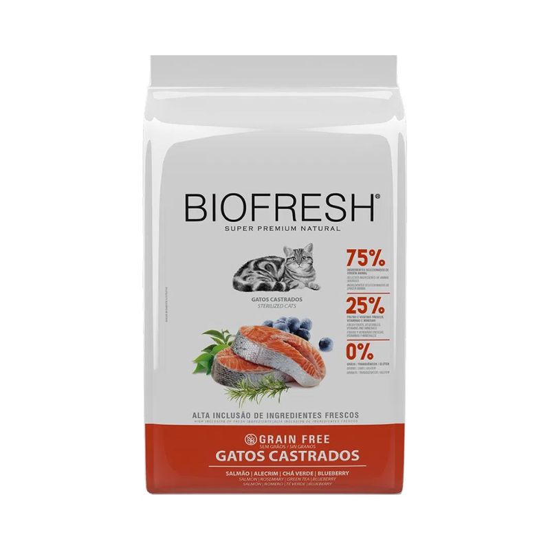Foto-do-produto-Racao-Biofresh-Gatos-Castrados-Salmao-no-pet-shop-online-da-Tudo-de-Bicho
