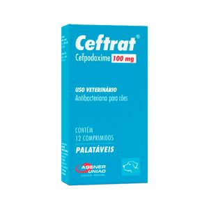 Antibiótico Ceftrat Agener União 100mg