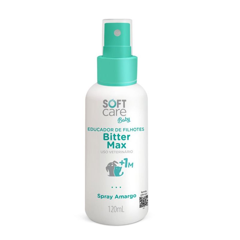 Foto-do-produto-Spray-Educador-Soft-C.-Bitter-Max-Caes-Gatos-Filhotes-120ml-no-pet-shop-online-da-Tudo-de-Bicho