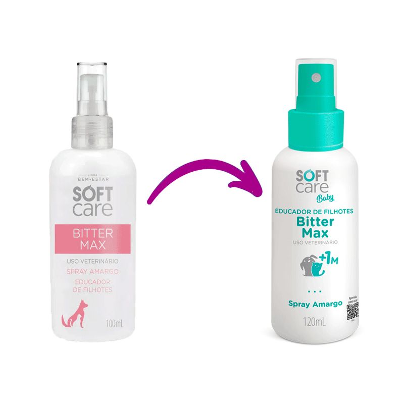 Foto-do-produto-Spray-Educador-Soft-C.-Bitter-Max-Caes-Gatos-Filhotes-120ml-no-pet-shop-online-da-Tudo-de-Bicho