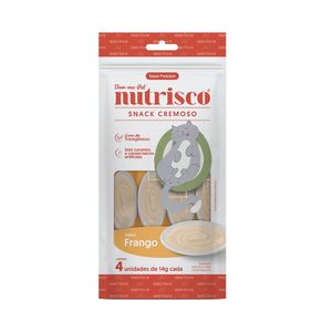 Petisco para Gatos Snack Cremoso Nutrisco Sabor Frango