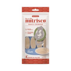 Petisco para Gatos Snack Cremoso Nutrisco Sabor Atum