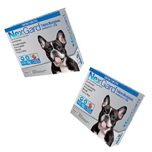 Nexgard Antipulgas para Cachorros 4,1 a 10Kg com 3 Comprimidos