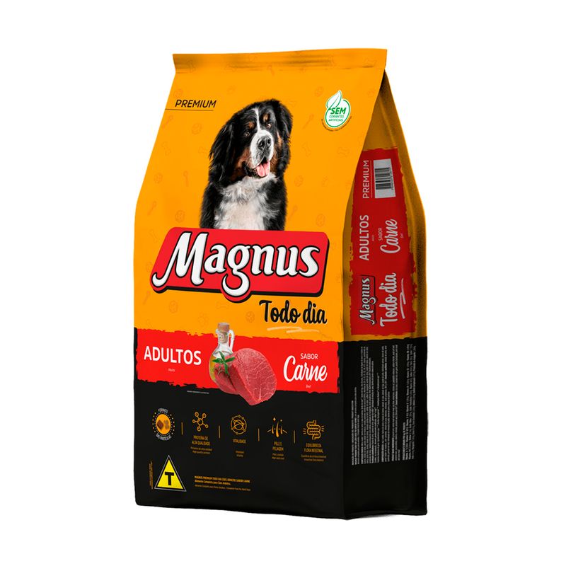 Foto-do-produto-Racao-Magnus-Todo-Dia-Premium-Caes-Adulto-Sabor-Carne-20kg-no-pet-shop-online-da-Tudo-de-Bicho