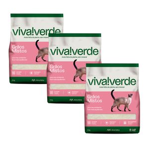 Areia Higiênica petfive Viva Verde Vida Descomplicada para Gatos