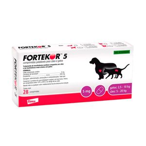 Fortekor 5 Cães E Gatos