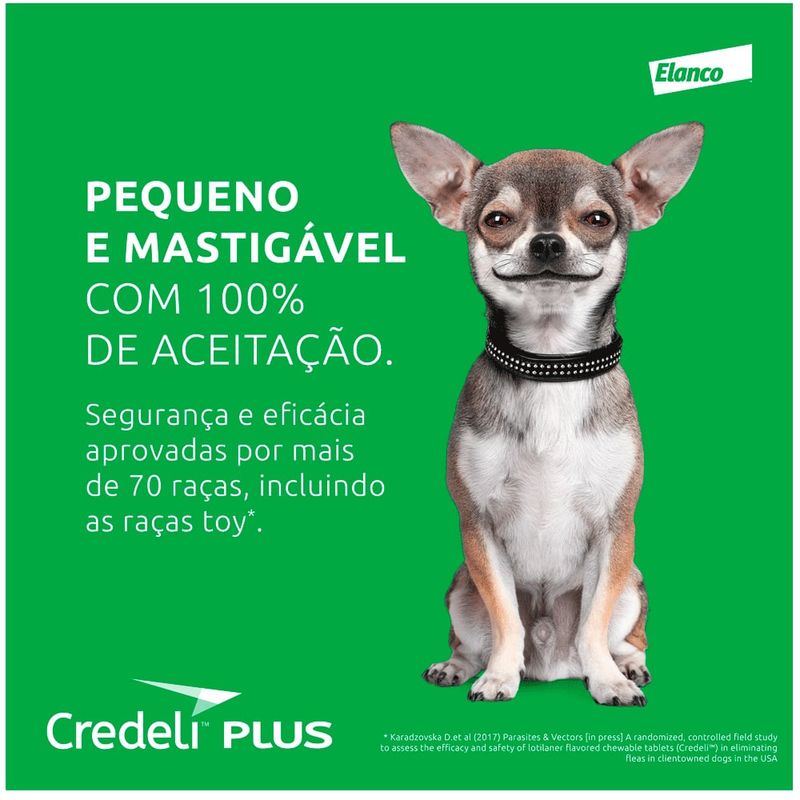 Foto-do-produto-Antipulgas-Credeli-Plus-para-Caes-de-14-a-28kg-1-Comprimido-no-pet-shop-online-da-Tudo-de-Bicho