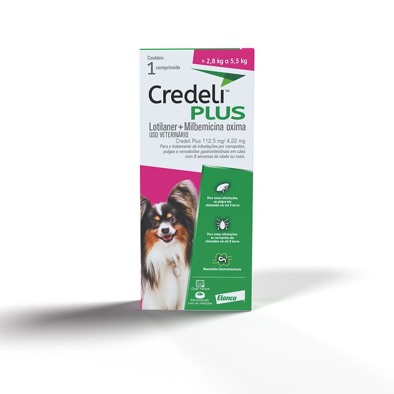 Foto-do-produto-Antipulgas-Credeli-Plus-para-Caes-de-28-a-55kg-1-Comprimido-no-pet-shop-online-da-Tudo-de-Bicho