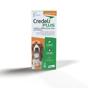 Antipulgas Credeli Plus para Cães de 5,5 à 11kg