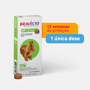 Antipulgas e Carrapatos MSD Bravecto para Cães