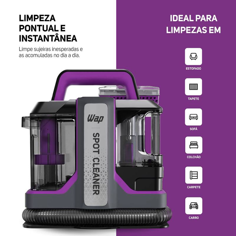 Foto-do-produto-Extratora-de-Sujeiras-Portatil-WAP-Spot-Cleaner-W3-220V-no-pet-shop-online-da-Tudo-de-Bicho