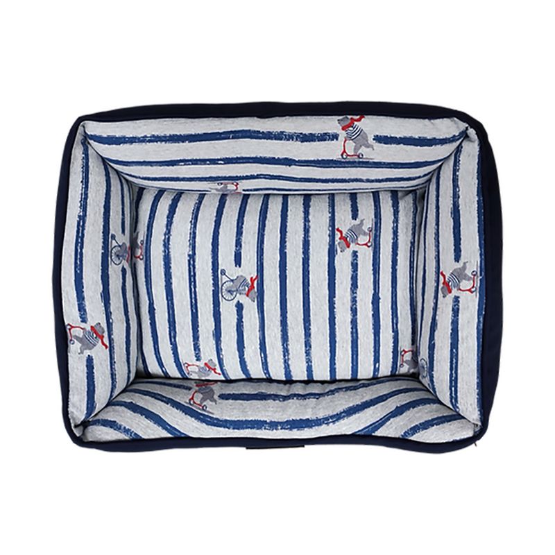Foto-do-produto-Cama-Bike-Azul-para-Caes-Fabrica-Pet-P-no-pet-shop-online-da-Tudo-de-Bicho