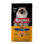 Foto do produto Ração Magnus Premium Gatos Adultos Salmão 1kg no pet shop online da Tudo de Bicho