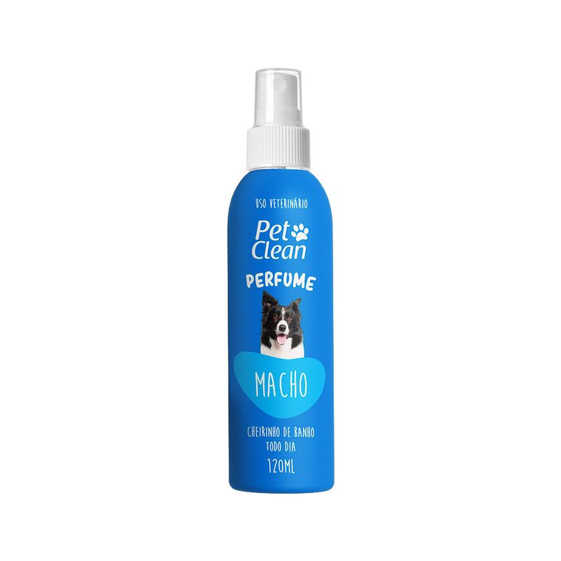 Foto-do-produto-Perfume-para-Caes-e-Gatos-Macho-Pet-Clean-120ml-no-pet-shop-online-da-Tudo-de-Bicho