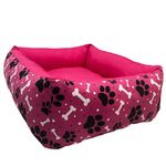 Foto-do-produto-Cama-para-Caes-e-Gatos-CamaPet-Pata-Osso-Rosa-Tamanho-P-no-pet-shop-online-da-Tudo-de-Bicho