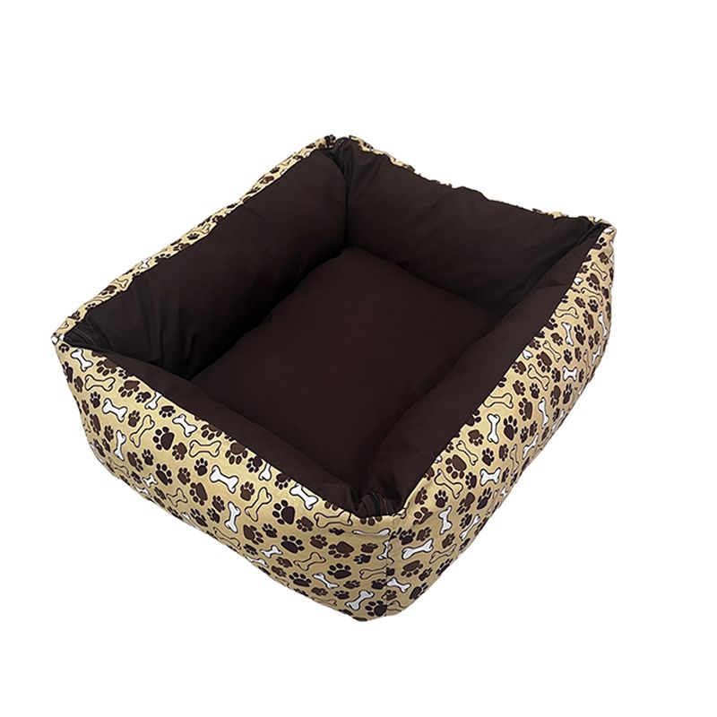 Foto-do-produto-Cama-para-Caes-e-Gatos-CamaPet-Patinha-Marrom-Tamanho-P-no-pet-shop-online-da-Tudo-de-Bicho