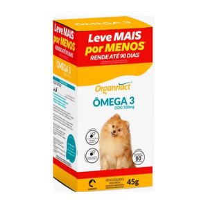 Ômega 3 Dog Organnact 500mg