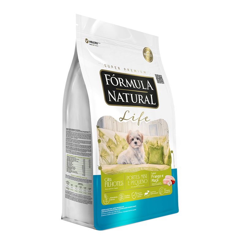 Foto do produto Ração Fórmula Natural Cães Filhotes Raças Mini e Pequenas 15kg no pet shop online da Tudo de Bicho