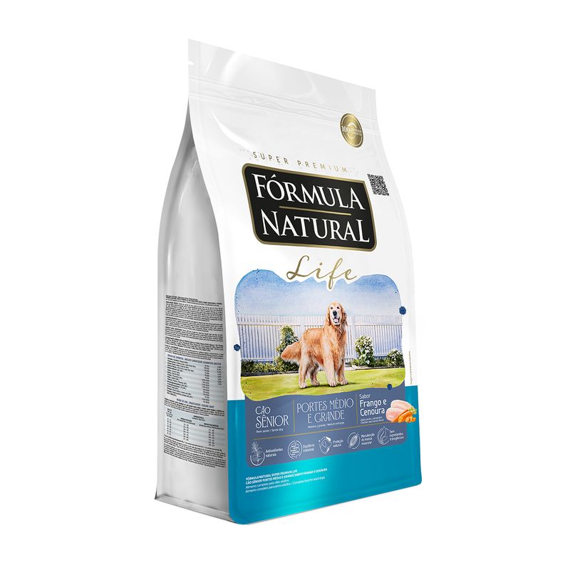 Foto-do-produto-Racao-Formula-Natural-Caes-Senior-Racas-Medias-e-Grandes-15kg-no-pet-shop-online-da-Tudo-de-Bicho