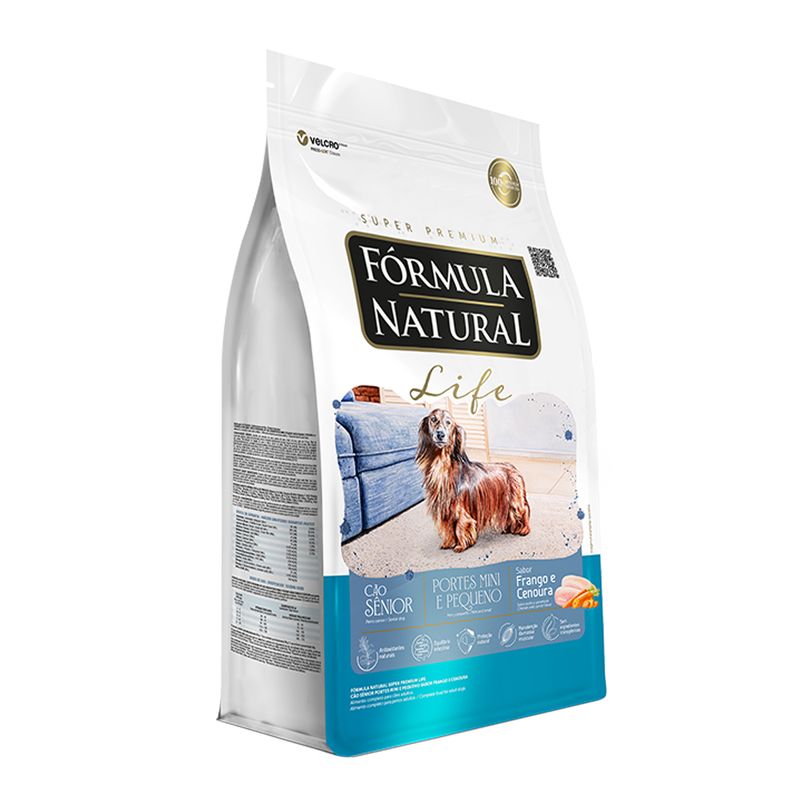 Foto do produto Ração Fórmula Natural Cães Sênior Raças Mini e Pequenas 7kg no pet shop online da Tudo de Bicho