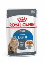 Foto-do-produto-Racao-Umida-Royal-Canin-Ultra-Light-Sache-85g-no-pet-shop-online-da-Tudo-de-Bicho