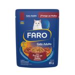 Foto-do-produto-Racao-Umida-Faro-para-Gatos-Adultos-Sabor-frango-Sache-85g-no-pet-shop-online-da-Tudo-de-Bicho