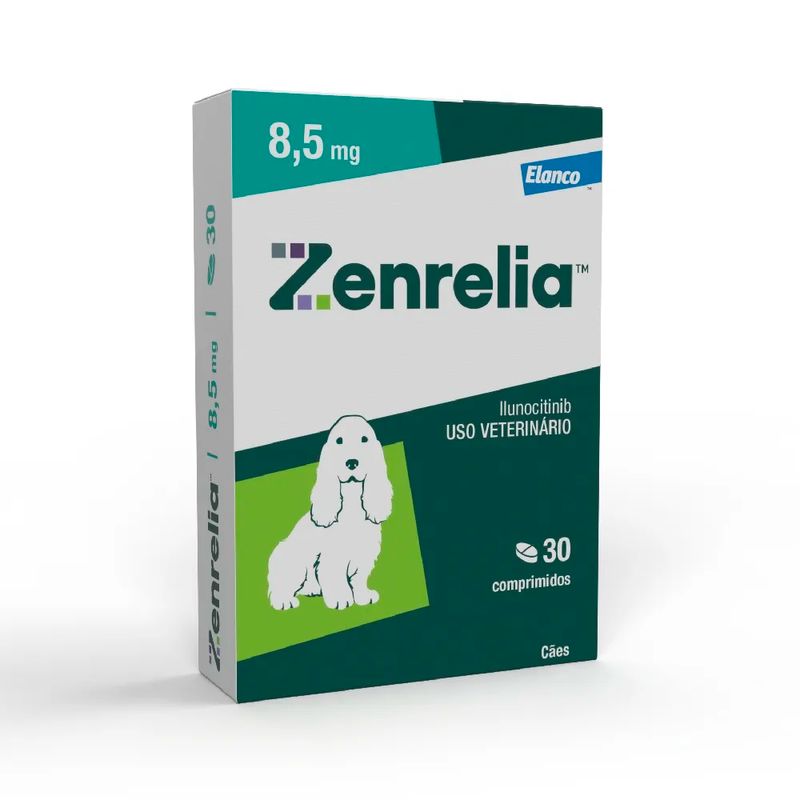 Foto-do-produto-Antialergico-Zenrelia-85-Mg-para-Caes-30-Comprimidos-no-pet-shop-online-da-Tudo-de-Bicho