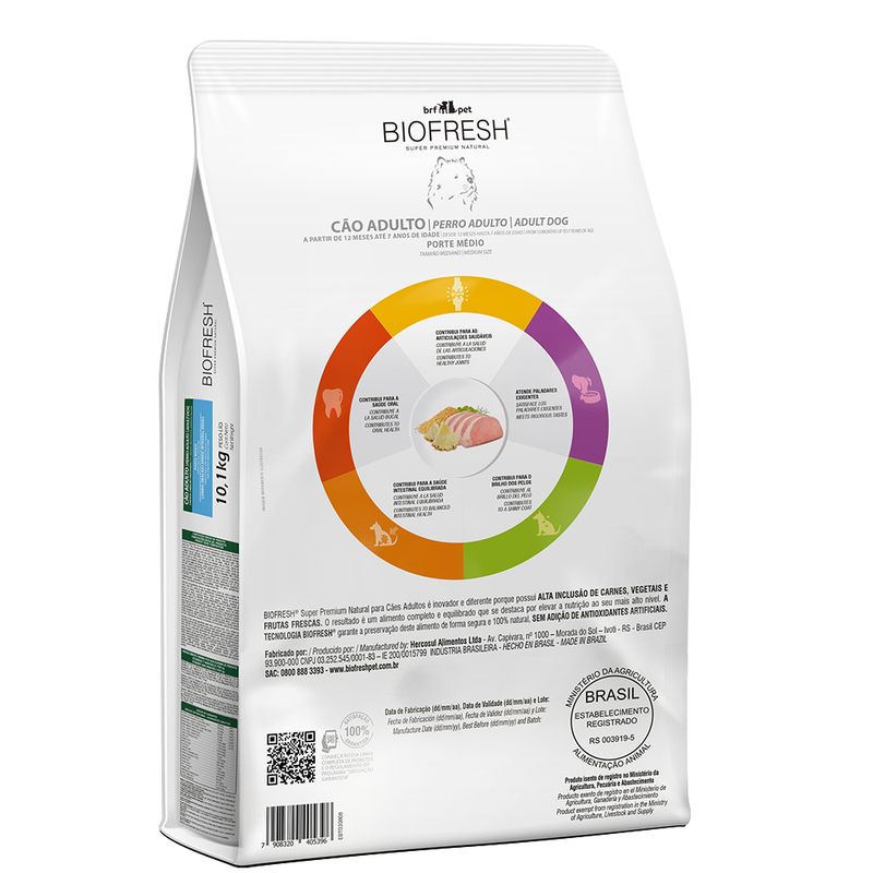 Foto-do-produto-Racao-Biofresh-Caes-Adultos-Racas-Medias-Lombo-e-Abacaxi-101-kg-no-pet-shop-online-da-Tudo-de-Bicho