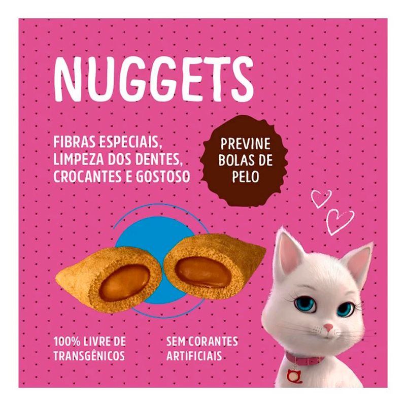 Foto-do-produto-Snacks-Quatree-Nuggets-Gatos-Bola-De-Pelo-60g-no-pet-shop-online-da-Tudo-de-Bicho