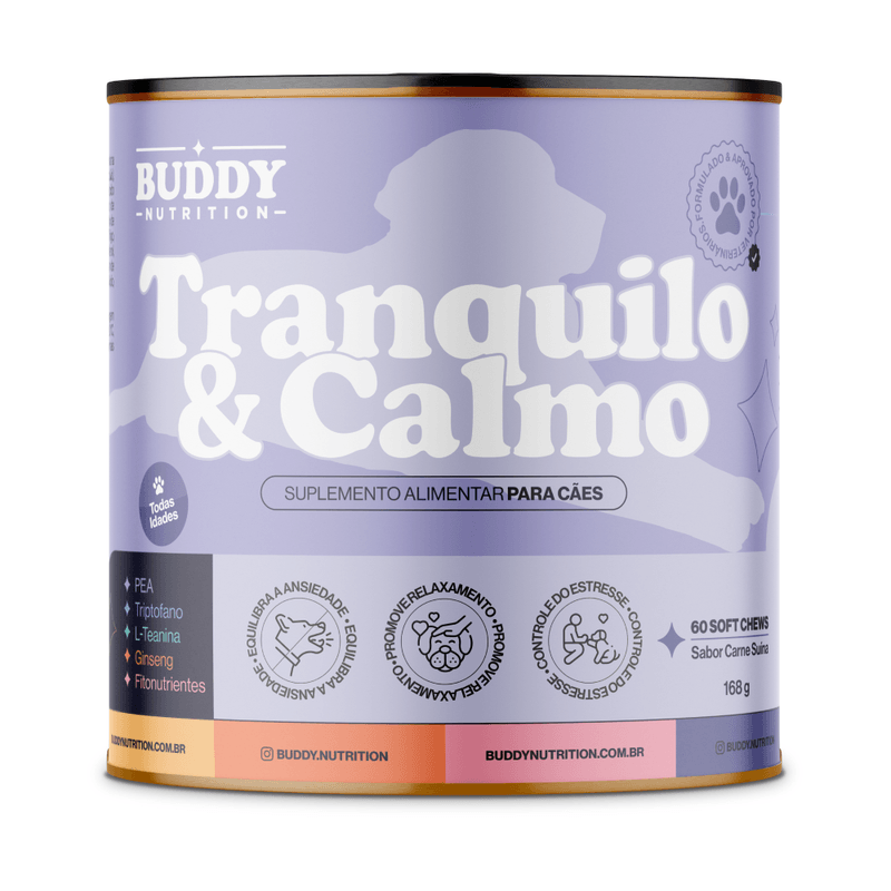 Foto-do-produto-Suplemento-Alimentar-Para-Caes-Buddy-Nutrition-Tranquilo-E-Calmo-no-pet-shop-online-da-Tudo-de-Bicho