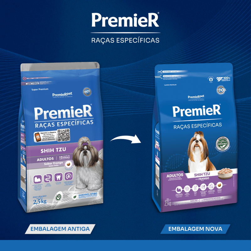 PremieR Racas Especificas_Shihtzu Adultos Frango