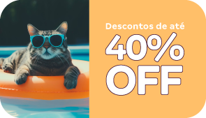 Até 40%OFF