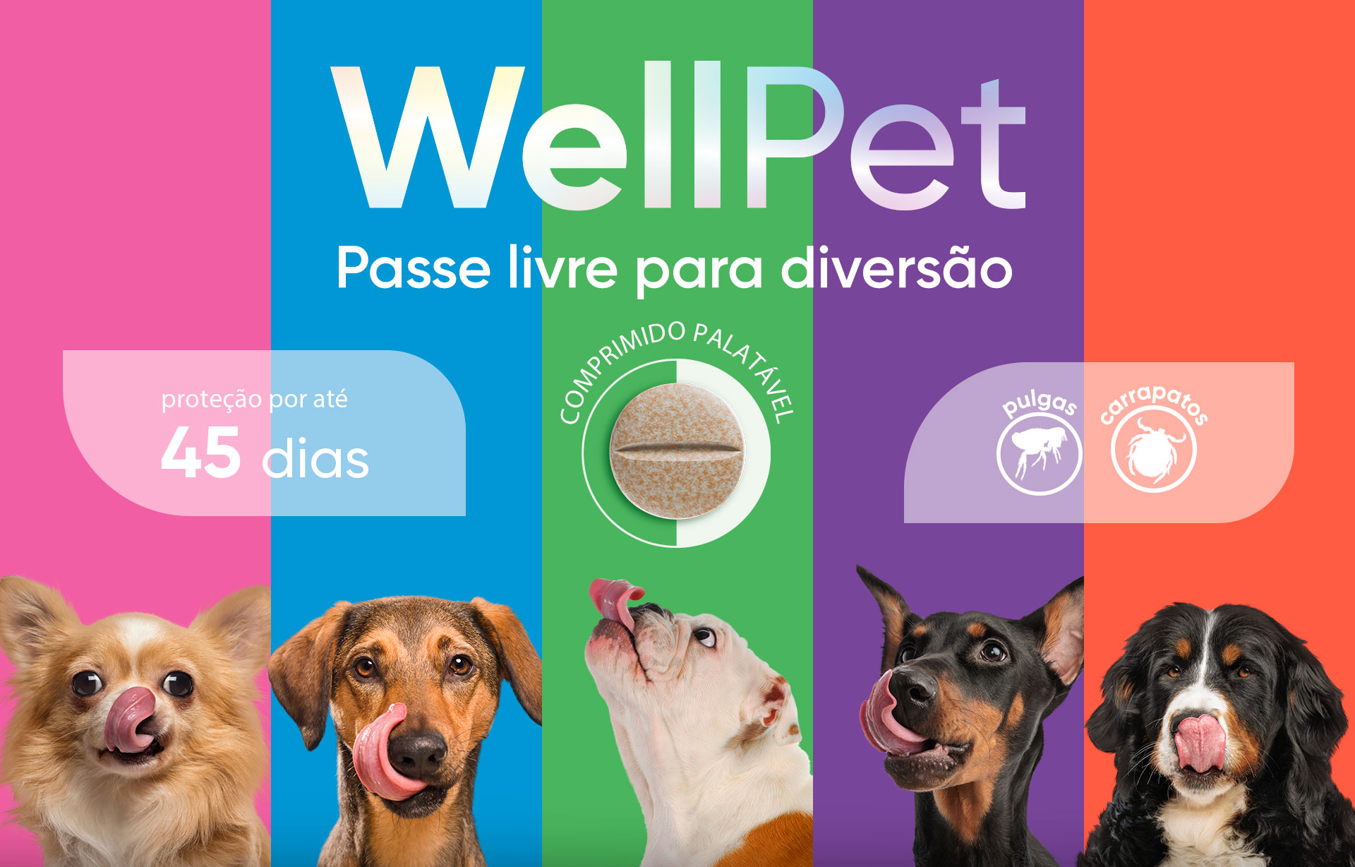 Wellpet Antipulgas e Carrapatos