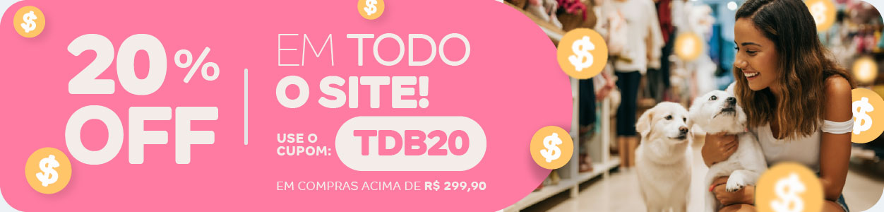 20%OFF acima de 299,90